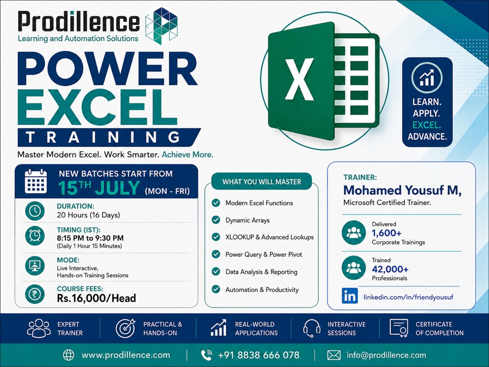 Upcoming Workshop